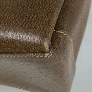 Gucci Handbag Brown Leather Turnlock